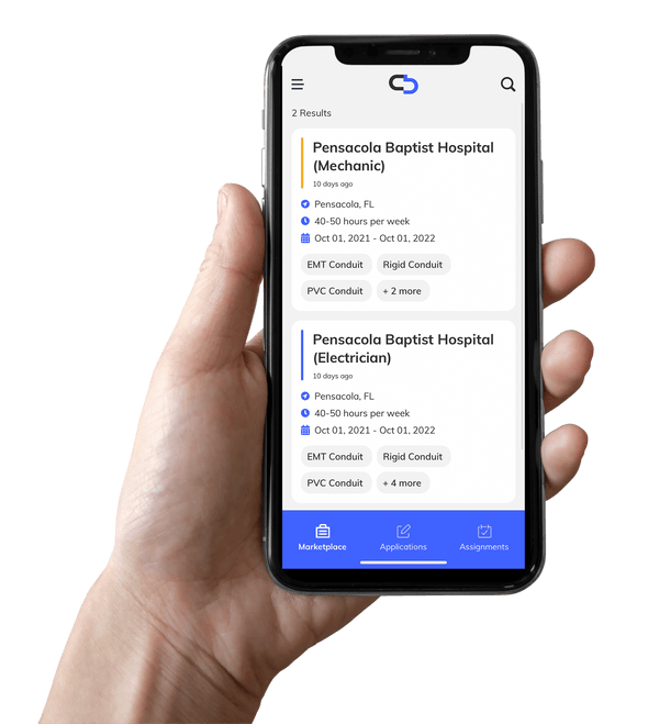 Using CrewBelt on a phone